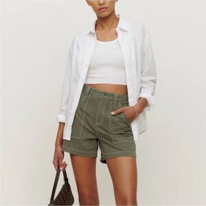 NWT Reformation Utility Shorts